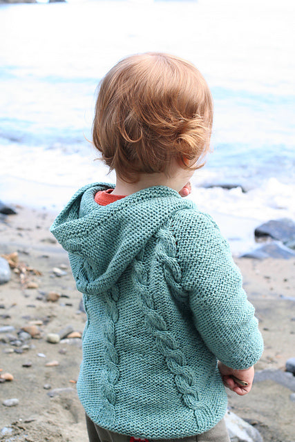 Cable Hoodie Knitting Pattern