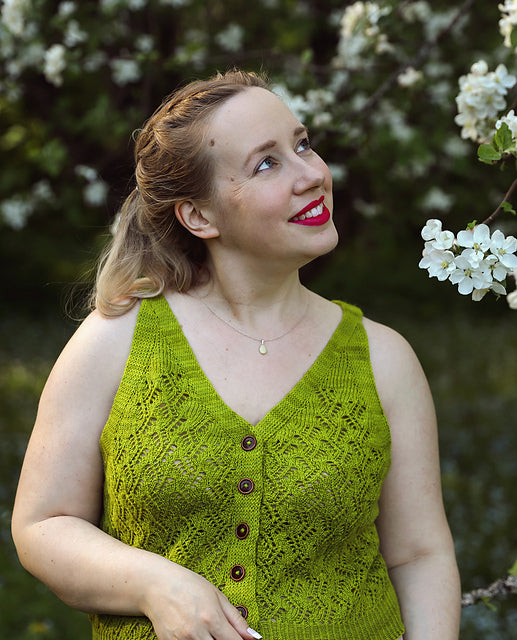 Sleeveless Top Knitting Pattern