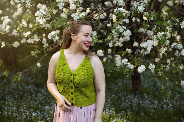 Sleeveless Top Knitting Pattern