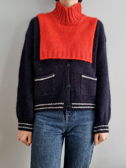 Easy Neckwarmer  Knitting Pattern