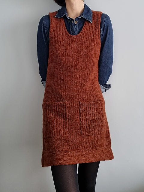 Seamless Dress knitting Pattern