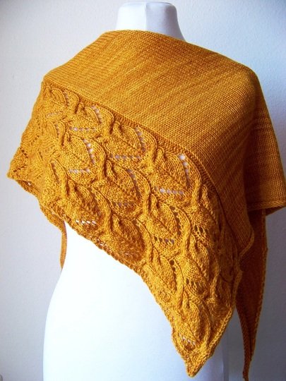 Sunflower Shawl Knitting Pattern