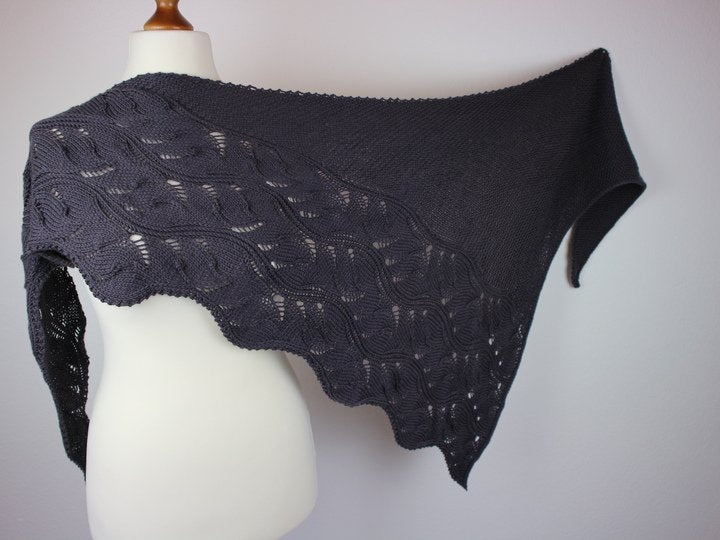 Wave Shawl Knitting Pattern