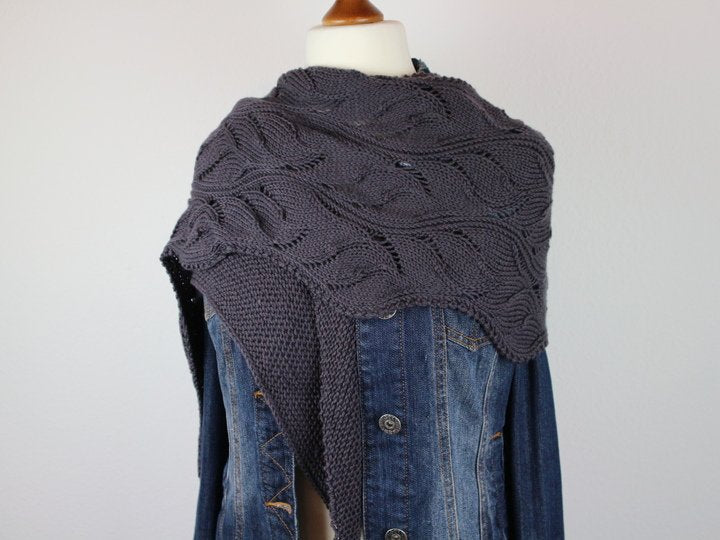 Wave Shawl Knitting Pattern