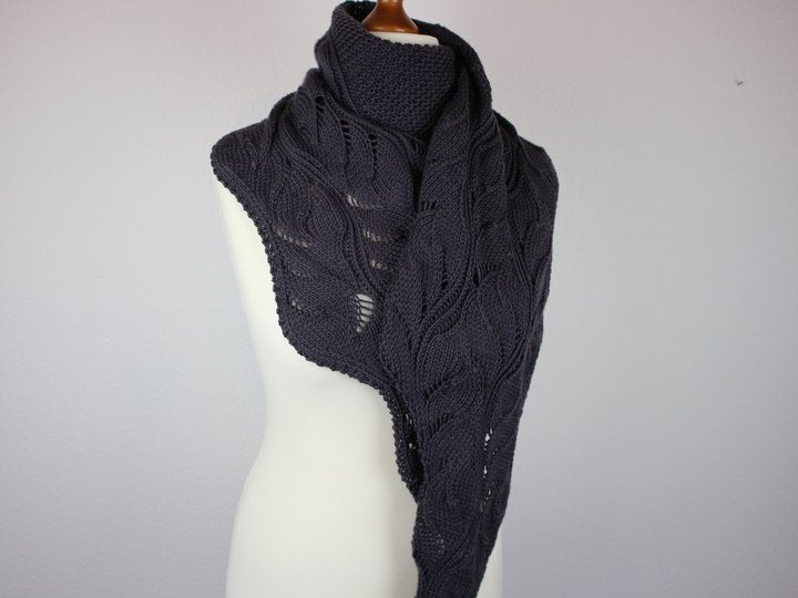 Wave Shawl Knitting Pattern
