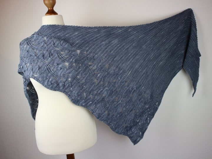 Wave Shawl Knitting Pattern