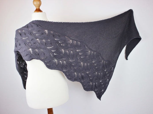 Wave Shawl Knitting Pattern