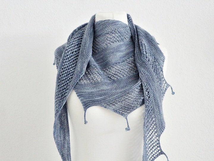 Tail Shawl  Knitting Pattern
