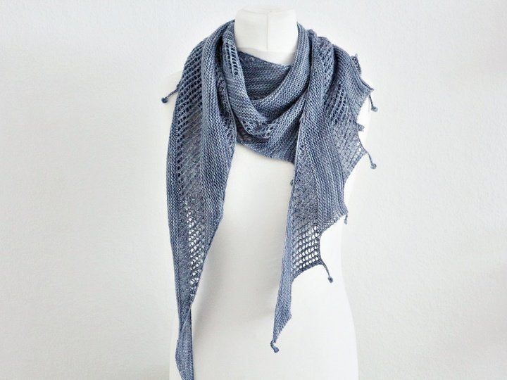 Tail Shawl  Knitting Pattern