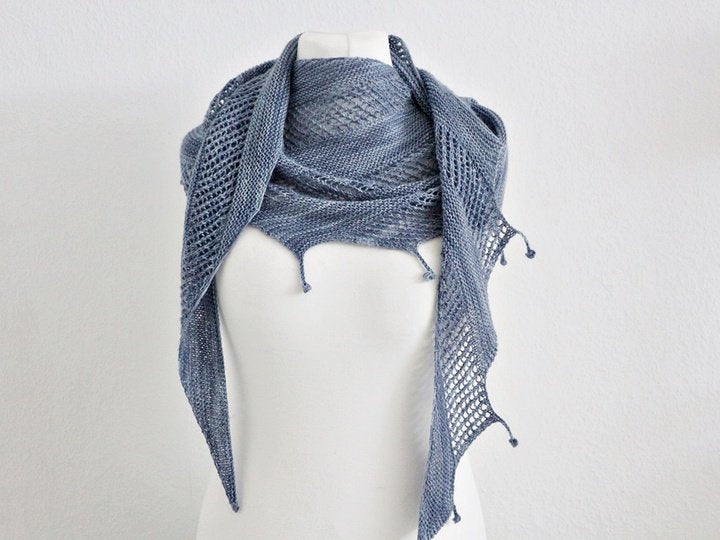 Tail Shawl  Knitting Pattern