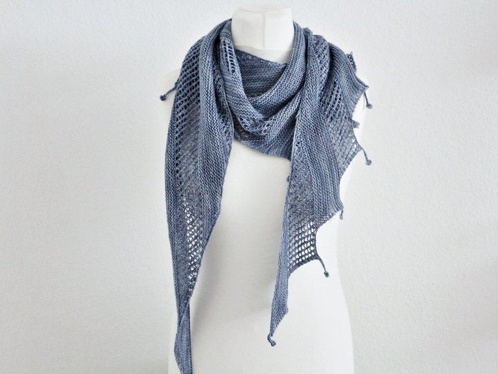 Tail Shawl  Knitting Pattern