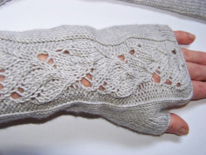 Fingerless Gloves Knitting Pattern