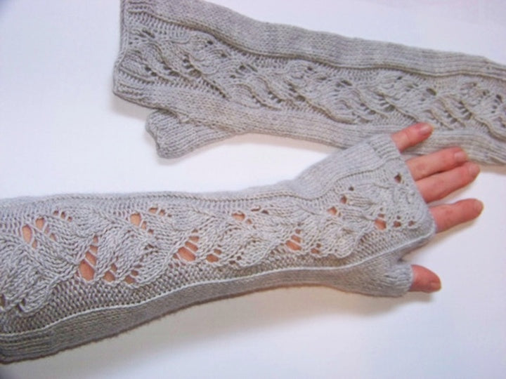 Fingerless Gloves Knitting Pattern