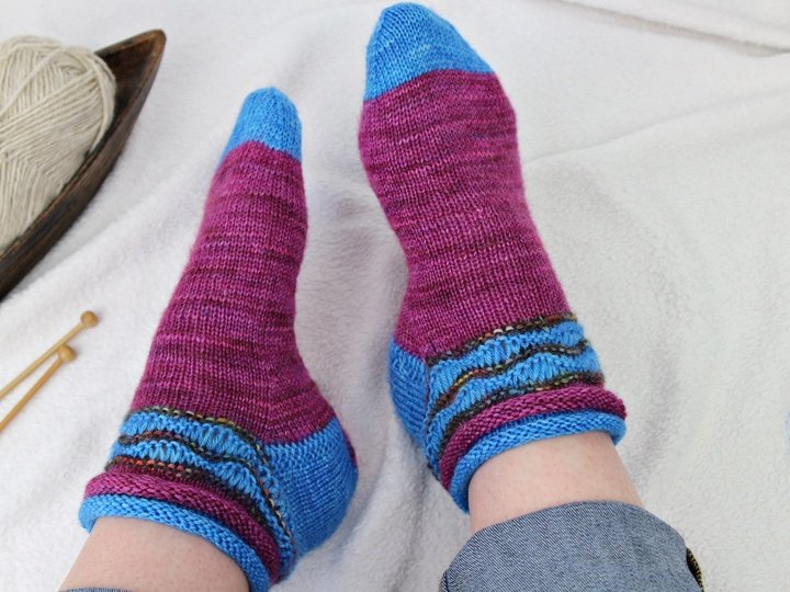 Summer Socks  Knitting Pattern