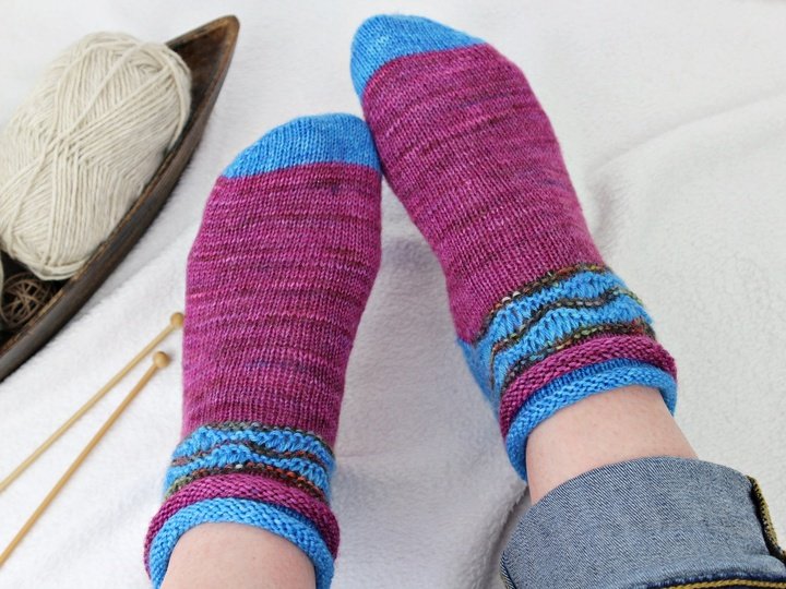Summer Socks  Knitting Pattern