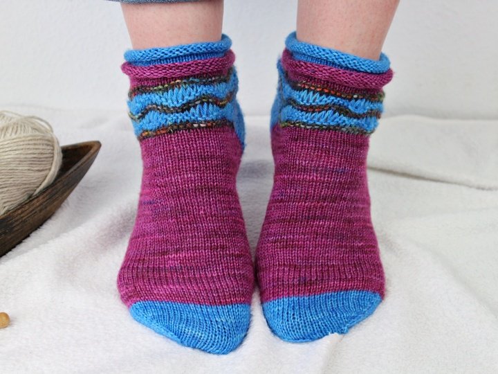 Summer Socks  Knitting Pattern