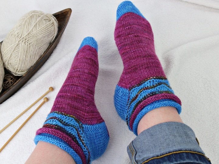 Summer Socks  Knitting Pattern