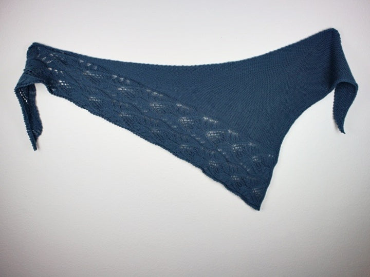 Leaf Lace Shawl Knitting Pattern