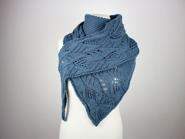 Leaf Lace Shawl Knitting Pattern