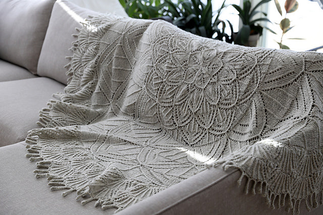Ornate Blanket Knitting Pattern