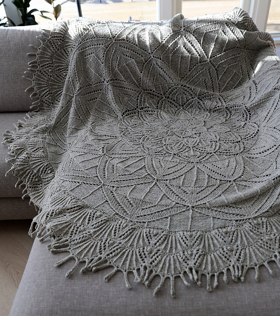 Ornate Blanket Knitting Pattern