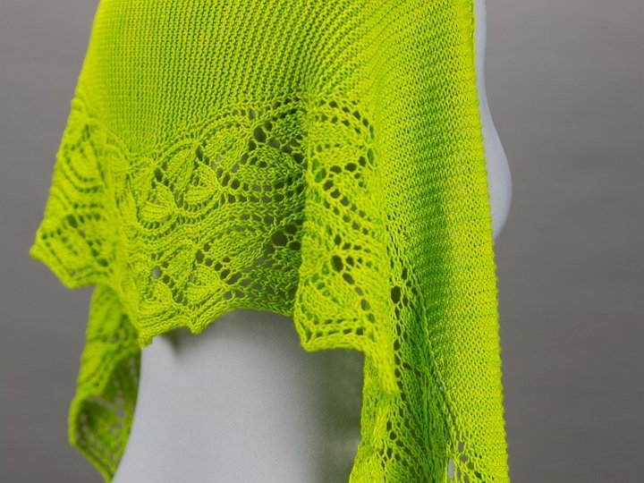 Lightweight Lace Wrap Knitting Pattern