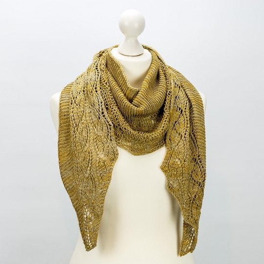 Lightweight Lace Wrap Knitting Pattern