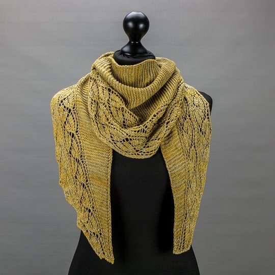 Lightweight Lace Wrap Knitting Pattern