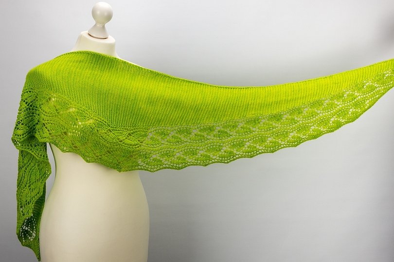 Lightweight Lace Wrap Knitting Pattern