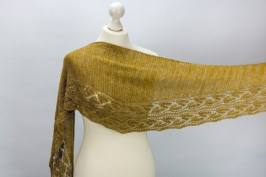 Lightweight Lace Wrap Knitting Pattern