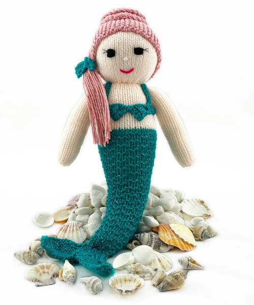 Mermaid Doll Knitting Pattern