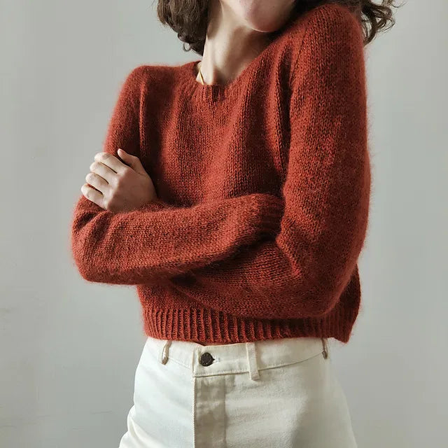 Soft Basic Sweater Knitting Pattern