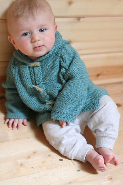 Cable Hoodie Knitting Pattern