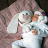 Bunny Baby Blanket Knitting Pattern