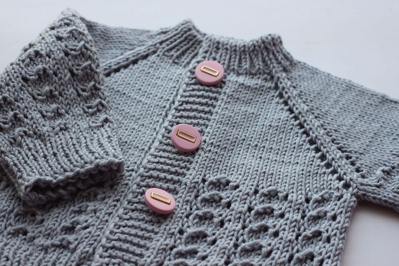 Preemie Cardigan Knitting Pattern