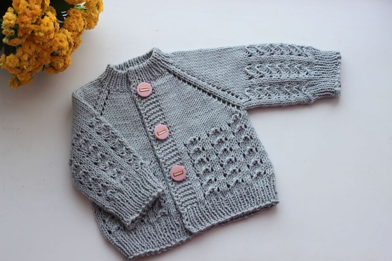 Preemie Cardigan Knitting Pattern