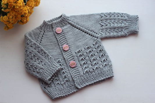 Preemie Cardigan Knitting Pattern