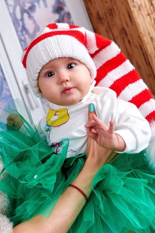 Baby Santa Clause Hat Knitting Pattern