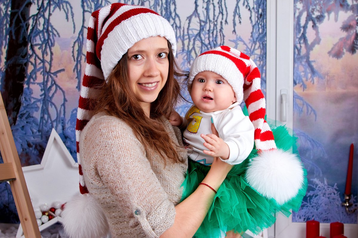 Baby Santa Clause Hat Knitting Pattern