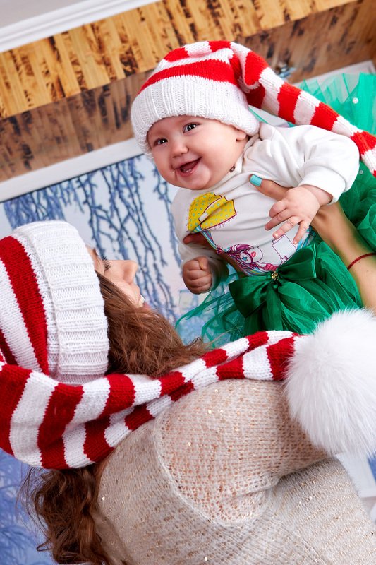 Baby Santa Clause Hat Knitting Pattern