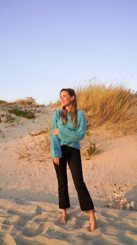 Wave Cable Sweater Knitting Pattern