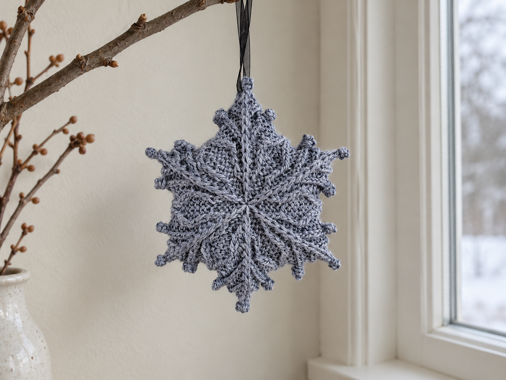 Snowflake Knitting Pattern