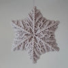 3D Snowflake Knitting Pattern