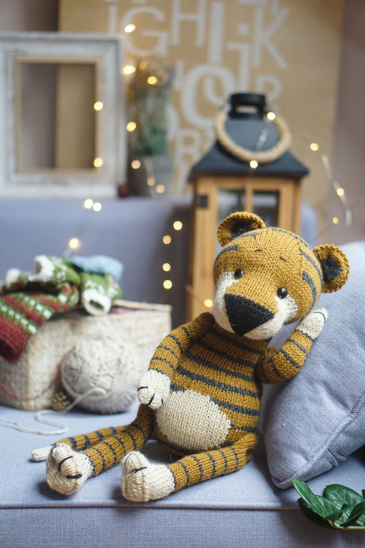 Tiger Knitting Pattern