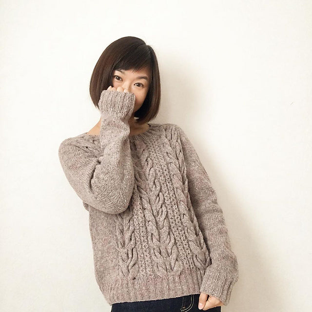 Chunky Cable Pullover Knitting Pattern