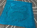 Owl Washcloth Knitting Pattern