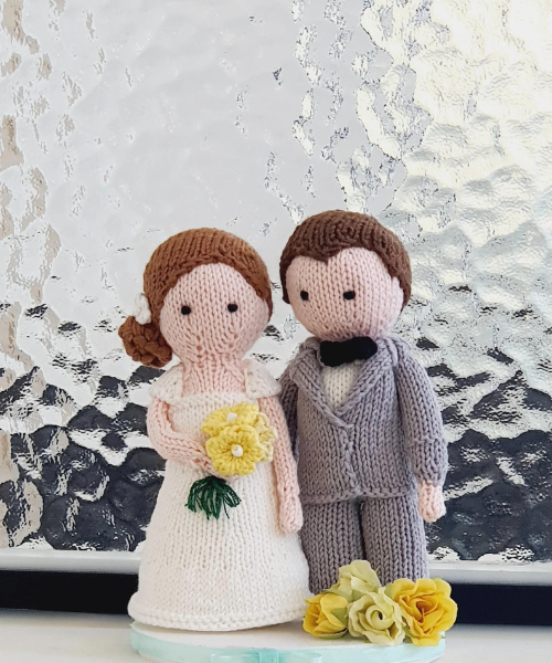 Wedding Couple Knitting Pattern