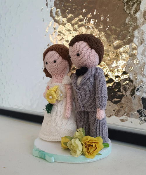 Wedding Couple Knitting Pattern