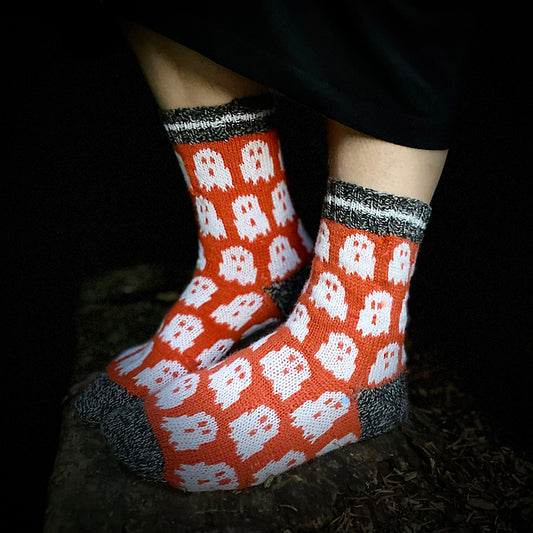 Spooky Socks Knitting Pattern